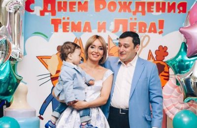 Поля Полякова устроила праздник в стиле «Три кота»