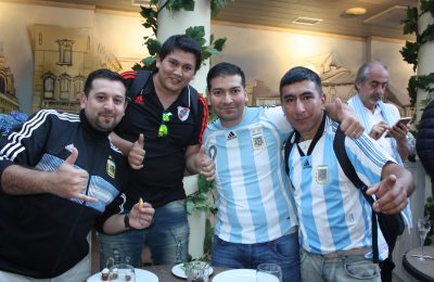 Как развлекаются аргентинские болельщики