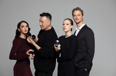 Яркий и сверкающий новый год с образами от бренда Addicted To и макияжем Elian